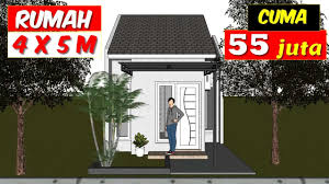 Sementara itu, kamar tidur tamu dibangun tepat di tengahnya, dengan posisi menghadap langsung ke kamar mandi. Rumah Sederhana Minimalis Ukuran 5x5 Meter Berkonsep Simple Dan Murah Investasi Rumah Youtube