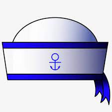 White Cartoon Sailor Hat White Sailor White Hat Png And Vector With Transparent Background For Free Download Sailor Hat White Hat Sailor