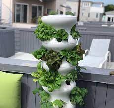 The farmstand from lettuce grow is the brain child of zooey deschanel and jacob pechenik. Lettuce Grow Farmstand This Vertical Hydroponic Garden Is Cool