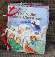 A Little Golden Book Altered Into A Junk Journal It Has Ten Added Pages That Include Spots For Personalizat Christmas Journal Junk Journal Little Golden Books