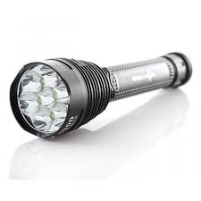 Fin de la vente dans. Lampe Torche Led Super Puissante 8000 Lumens