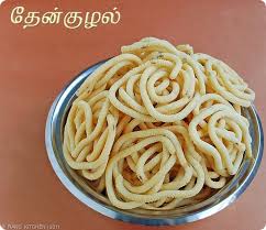 Thenkuzhal Murukku Diwali Snack Recipes Rak S Kitchen Diwali Snacks Recipes Indian Food Recipes Vegetarian