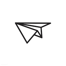 Paper Plane Icon Vector Free Image By Rawpixel Com Paper Plane Tattoo Plane Icon Paper Plane