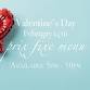 Valentine's Day Prix Fixe Menu | Big Grove Des Moines