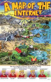 Reddit For My Day Of Cake I Present To You A Map Of The Internet Drawn For My School Newspaper Internet Map School Newspaper I School