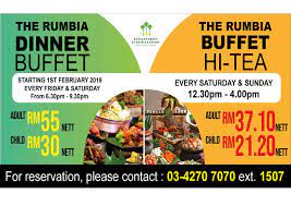 Aneka menu juadah istimewa seperti nasi bukhara, daging kerutuk kelantan, rendang tetel dan banyak lagi juadah berbuka puasa yang disajikan hotel de palma pasti dapat memikat selera kamu. The Rumbia Buffet De Palma Group Of Hotels Resort Facebook