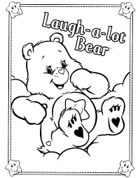 Laugh A Lot Bear Bear Coloring Pages Cartoon Coloring Pages Coloring Books