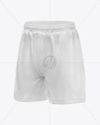 Download Shorts Mockup Half Side View In Apparel Mockups On Yellow Images Object Mockups