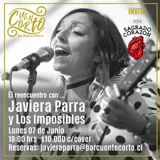 A color: Javiera & Los Imposibles agenda show con público