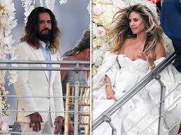 He is best known for his work from 2001 to the present as the guitarist of the band. Heidi Klum Tom Kaulitz Relax Enjoy Each Other Day After Second Wedding