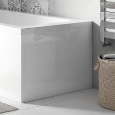 This is quite simple and does not take up much of your time. Acrylic End Panel For Milan L Shaped Shower Baths Victorian Plumbing