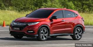 Petrol & electric motor (hybrid) displacement (cc): Driven 2018 Honda Hr V Rs Facelift Review In Malaysia