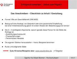 Erfolgreich Bewerben Online Oder Papier Pdf Kostenfreier Download