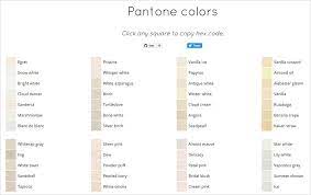 Find Pantone Color Hex Codes With This Free App But i can't find it anymore. find pantone color hex codes with this