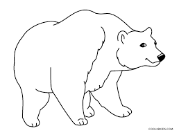 Brown bear printable coloring pages. Free Printable Bear Coloring Pages For Kids