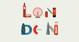 Animated London City Guide London City Guide Illustrated Map Art Design