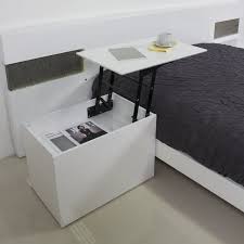 Lift Top Nightstand Side Table 244 Bed Table Furniture Hidden Storage