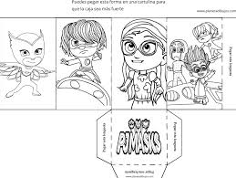 Colorear ayuda a desarrollar la motricidad fina y la creatividad, a mejorar la concentración y a relajarse, algo muy importante en estos. Pj Mask Para Pintar Dibujos Para Imprimir Y Colorear