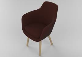 Herman miller eames dcw dining chair white ash mint 2007 5x available. 3d Chairs Chair Herman Miller Saiba Acca Software