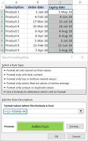 Check spelling or type a new query. 30 60 90 Days From Today Or Before Today Date Calculator In Excel