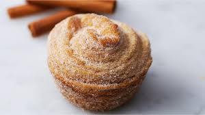 Churro Puff Pastry Muffin Recipe By Tasty Recipe Puff Pastry Recipes Homemade Churros Recipe Pastry