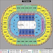 Boston Bruins Boston Celtics Seating Chart Tickpick