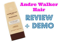 Andre walker hair care products; Andre Walker Hair Gold System Product Review Demo Youtube