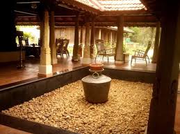 Central Courtyard Kerala House Design Indian Homes Courtyard House