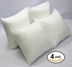 Please contact us for details. Set Of 4 18 X 18 Premium Hypoallergenic Stuffer Pillow Insert Sham Square Form Polyester Standard White Made In Usa Walmart Com Walmart Com