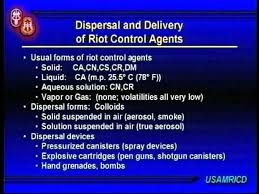 Image result for Riot Control Agent