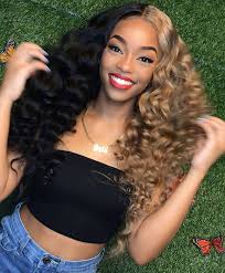 A black and blonde hair color is a combination of both blonde and black hues, usually as highlights on a black base. Luvme Hair What About Half Black Half Blonde Facebook
