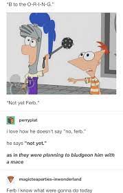 Pin By Hannah Cooper On Cartoons Anime From Childhood Phineas And Ferb Memes Disney Funny Phineas And Ferb