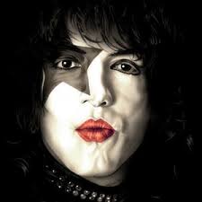 Destroyer gene Simmons KISS signed Digital Print Original Signed CGI  Digital Artwork Print