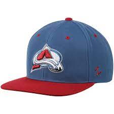Colorado Avalanche Zephyr Z11 Snapback Adjustable Hat Navy Burgundy Colorado Avalanche Adjustable Hat Snapback