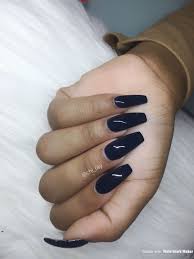 Stylish woman nail color to draw trend. Fall Nails Navy Blue Nails Coffin Nails Long Nails Winter Nails Acrylic Nails Paintobsessed Paintthesalo Navy Blue Nails Coffin Nails Long Navy Acrylic Nails