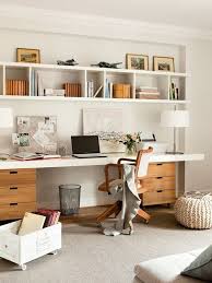 White Office With Comfortable Storage Home Office Decor Home Office Space Home Office Design