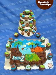 Cupcake Cake Pastel Formado Con Cupcakes Cupcake Cakes Dinasour Birthday Cake Cake