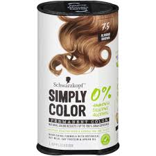 Gray hairstyles are those kinds of hair dye options which are safe in terms the combination of the hair color is made of green and purple hues. Amazon Com Schwarzkopf Simply Color Permanent Hair Color 7 5 Almond Brown Beauty