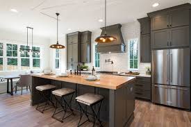 Maybe you would like to learn more about one of these? Grey Farmhouse Kitchen Staying True To The Modern Farmhouse Style We Choose The Green G Interior Design Kitchen Farmhouse Kitchen Inspiration Kitchen Interior