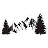 Free Free 80 Silhouette Mountain Scene Svg SVG PNG EPS DXF File