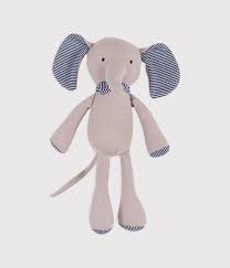 Doudou Elephant En Cote Petit Bateau