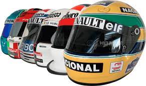 There are a lot of different colours available on the helmets and they do not come with th. Formula 1 Nascar And Indycar Drivers Replica Helmets Cm Helmets