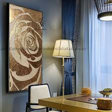 Golden Rose Painting Textured Painting Gold Leaf Art On Canvas By Julia Kotenko Wall Painting Decor Gold Leaf Art Rose Painting