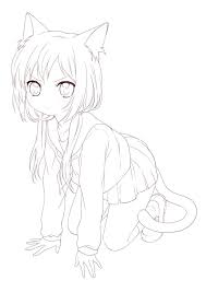 Anime Lineart Anime Lineart Anime Canvas Anime Drawings Sketches
