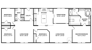 4 bedroom manufactured home floor plans. Mobile Home Floor Plans Single Wide Double Wide Manufactured Home Plans Page 2 Of 2 Mobile Home Repair