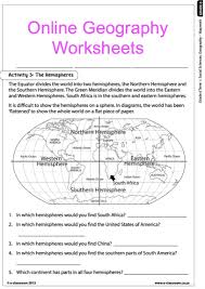 Grade 6 Online Geography Worksheets Map Work For More Worksheets Visit Www E Classroom Co Za Geography Worksheets Geography Lessons 5th Grade Geography