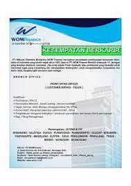 Klo soal selingkuh, bukan masalah kerjaannya tp pribadinya. Cdcuns On Twitter Pt Wahana Ottomitra Multiartha Wom Finance Join Us Group Https T Co 3gje9hjchl Development Center Uns Https T Co Ewdlvzzmzw Https T Co Lqrdmt7uxr