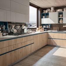melamine door with 45 degree cut handle