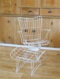 Vintage Homecrest Chair And Ottoman Mid By Lisabretrostyle2 165 00 Mid Century Patio Furniture Patio Furniture Outdoor Wicker Furniture