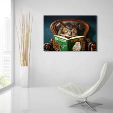 Amazon.com: Epic Art Owl Porn by Lucia Heffernan, Acrylic Glass Wall Art,  36x24: Posters & Prints